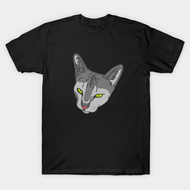 Bored cat T-Shirt by ArtMoore98